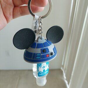 R2-D2 Hand Sanitizer Keychain from Disneyland NEW